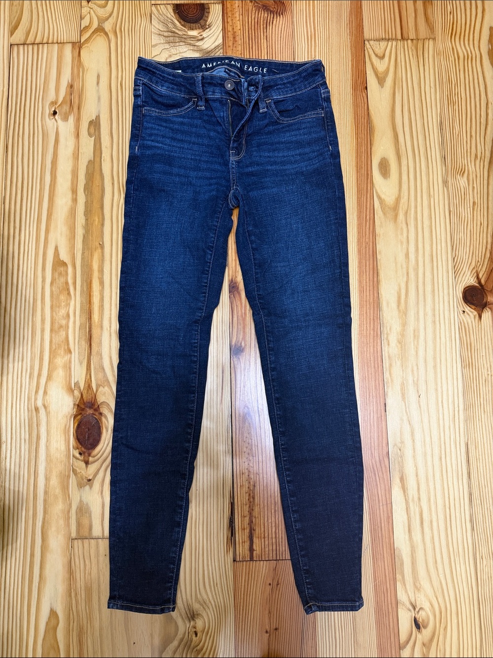American Eagle Outfitters Indigo Skinny Jeans for Women
